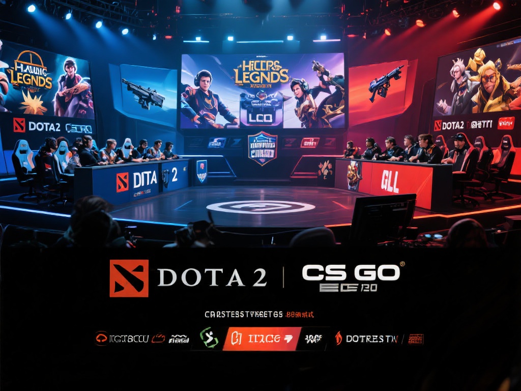电竞赛事种类繁多，从《英雄联盟》(LOL)、《DO