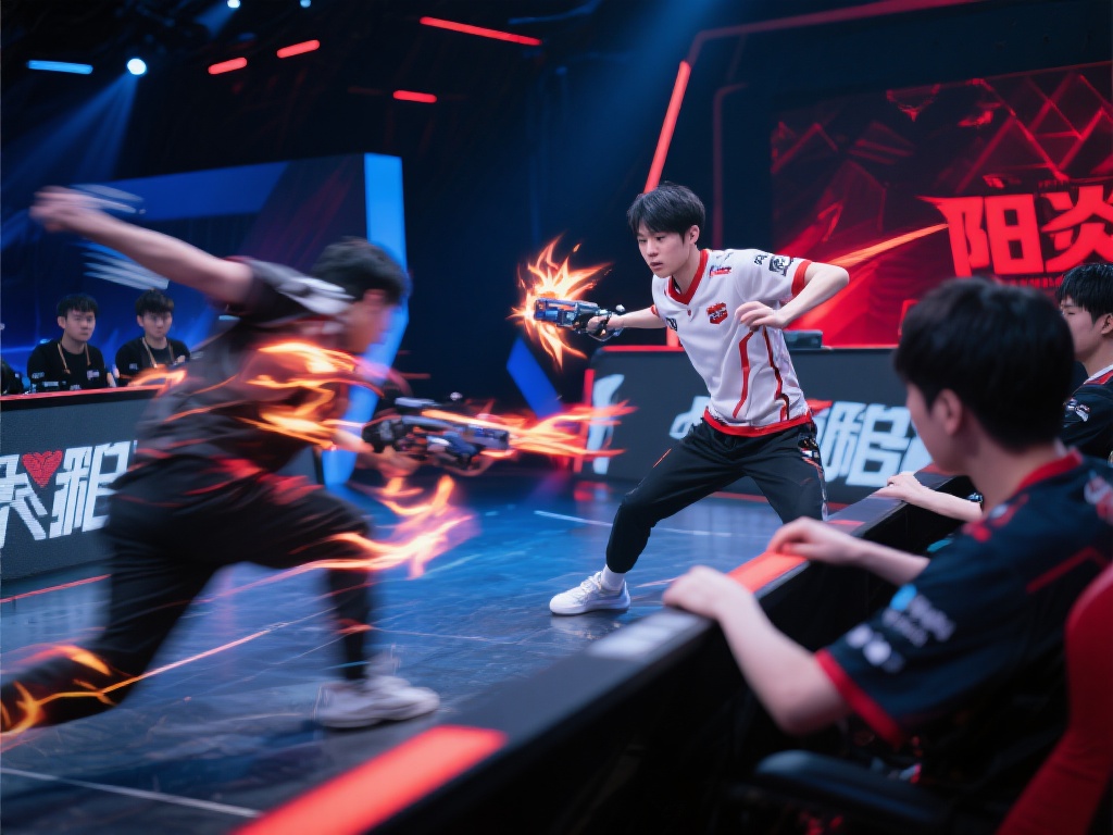 选手的精准操控与反应能力
选手在对战中展示了难以