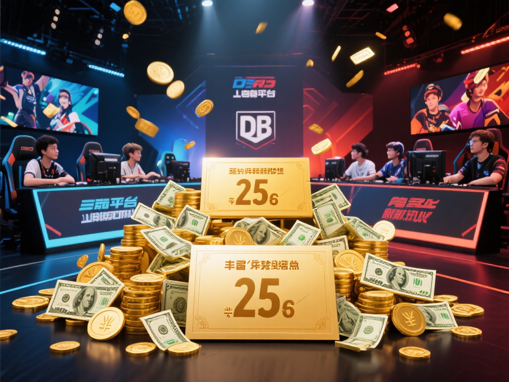 丰厚现金奖励，人人皆有机会实现梦想
电竞比赛的核