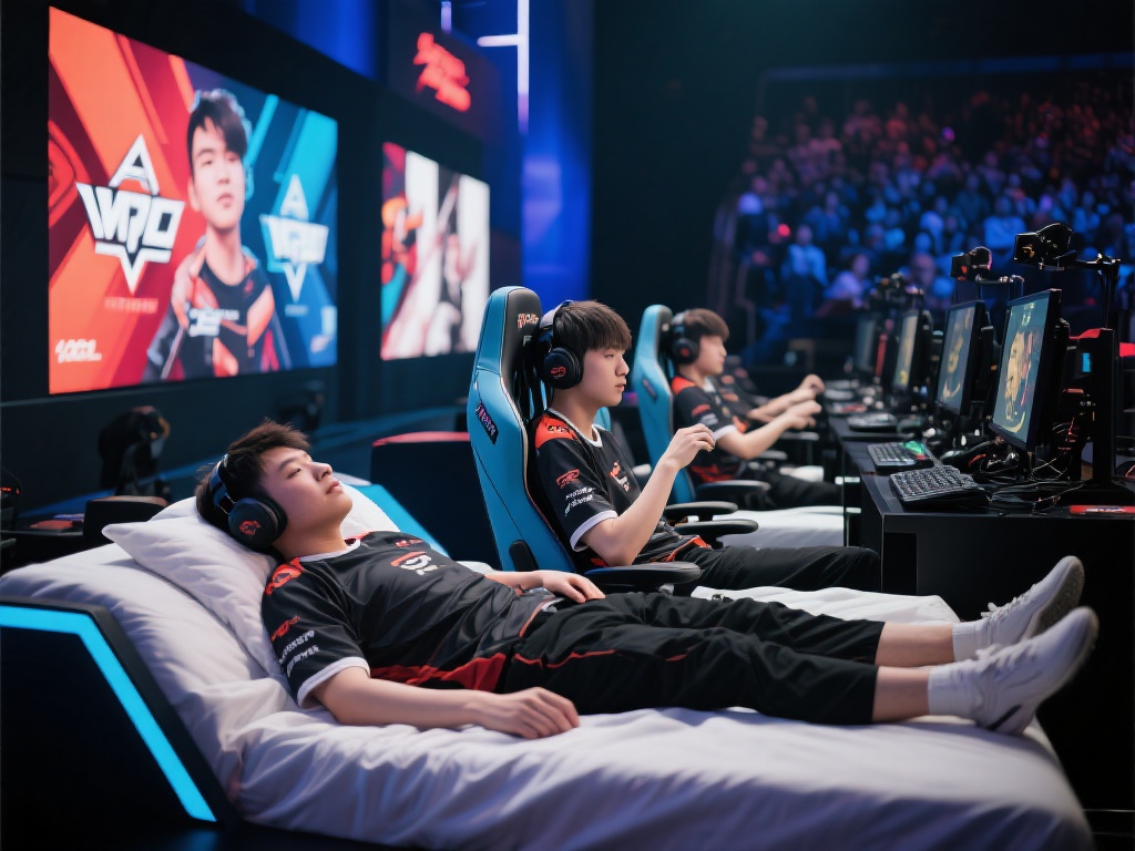 在电竞界，职业选手的作息安排是非常严格的。他们不仅