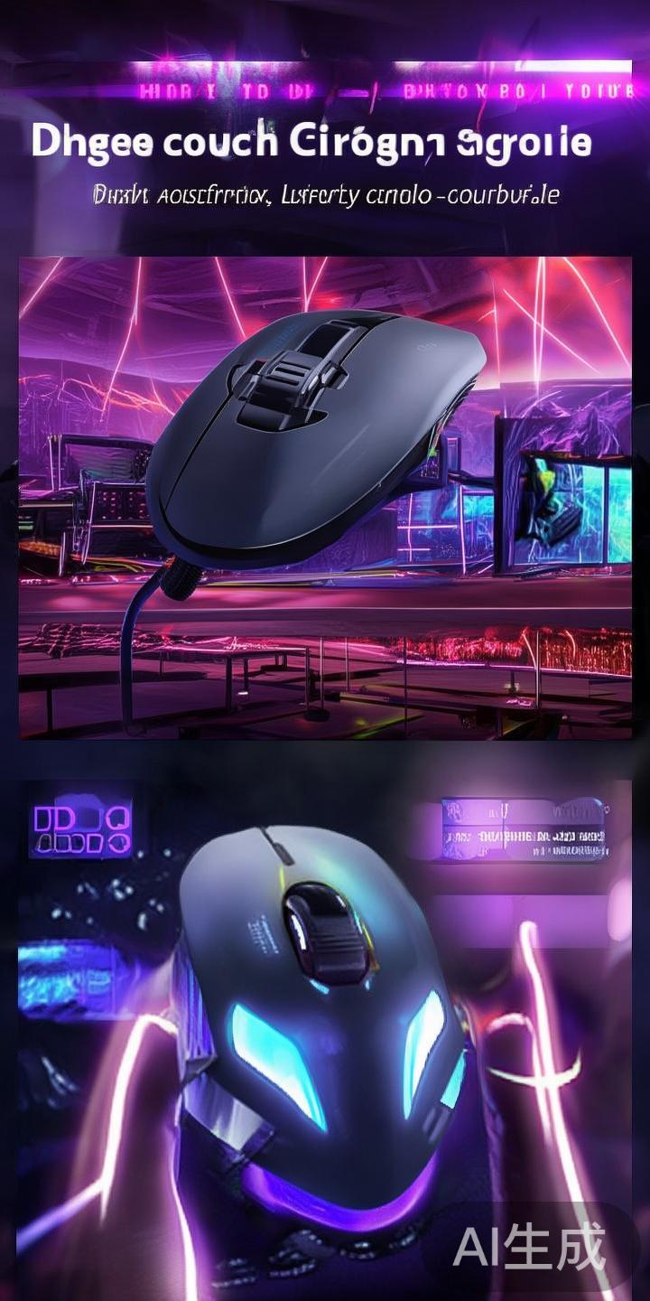 作为一款专为电竞而生的设备，DB电竞鼠标在设计理念